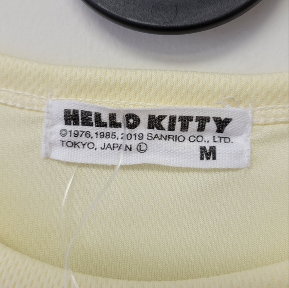 Sanrio Hello Kiity t-shirt Yellow M - Picture 5 of 8